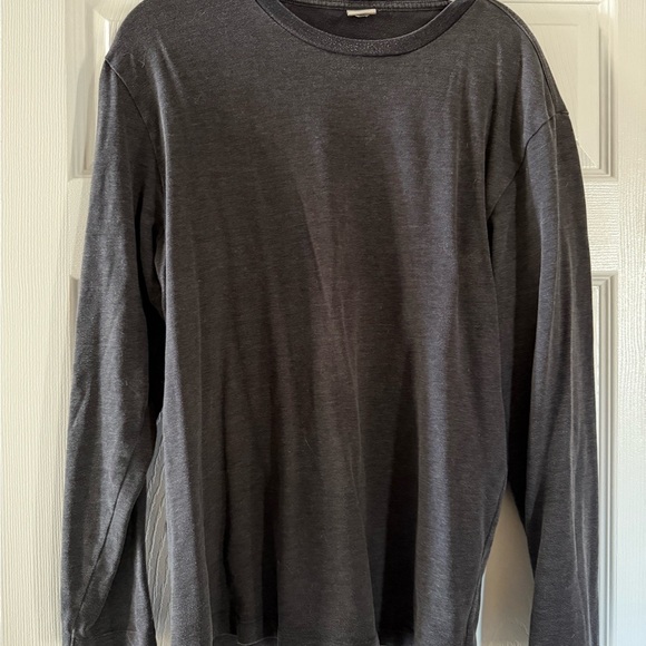 Old Navy Men's Charcoal Long Sleeve Shirt - Picture 1 of 4
